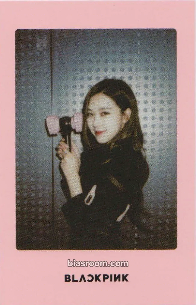Rosé Official Lightsticks Photocard - BLACKPINK - BLACKPINK K-pop photocard