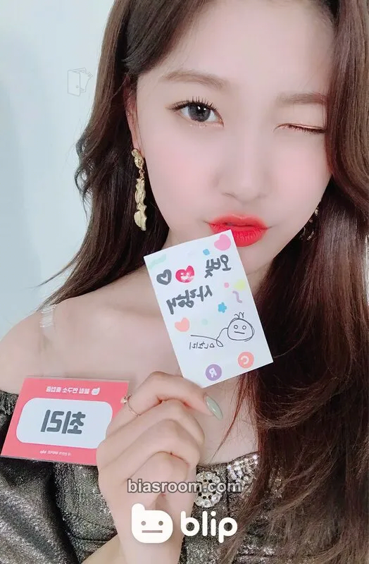 Choerry LOONA x Blip Photocard - LOONA - LOONA K-pop photocard
