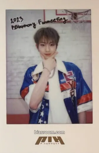Jiung P1uspace H : N Z GO! 2023 Fanmeeting Photocard - P1Harmony - P1Harmony K-pop photocard