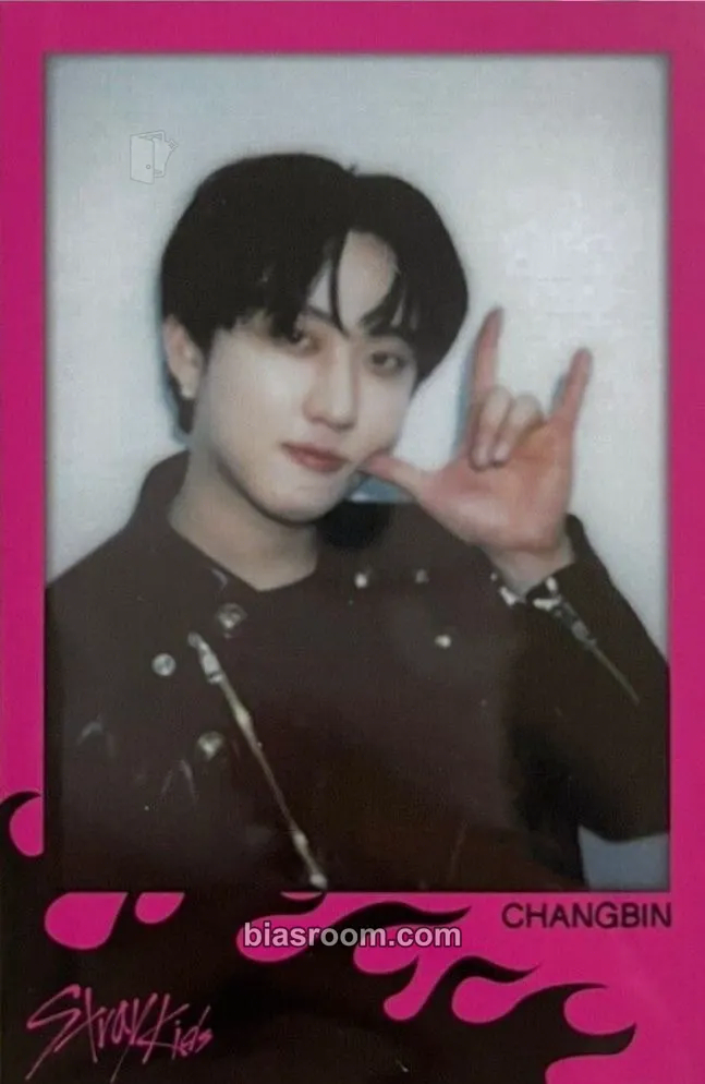 Changbin Rock-Star Photocard - Stray Kids - Stray Kids K-pop photocard