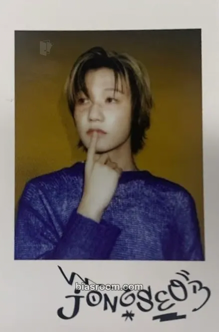Jongseob 2025 Season's Greetings Photocard - P1Harmony - P1Harmony K-pop photocard
