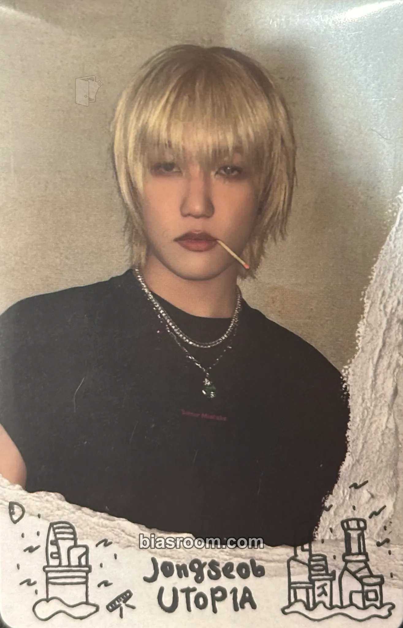 Jongseob P1Harmony Live Tour P1ustage H : UTOP1A Photocard - P1Harmony - P1Harmony K-pop photocard