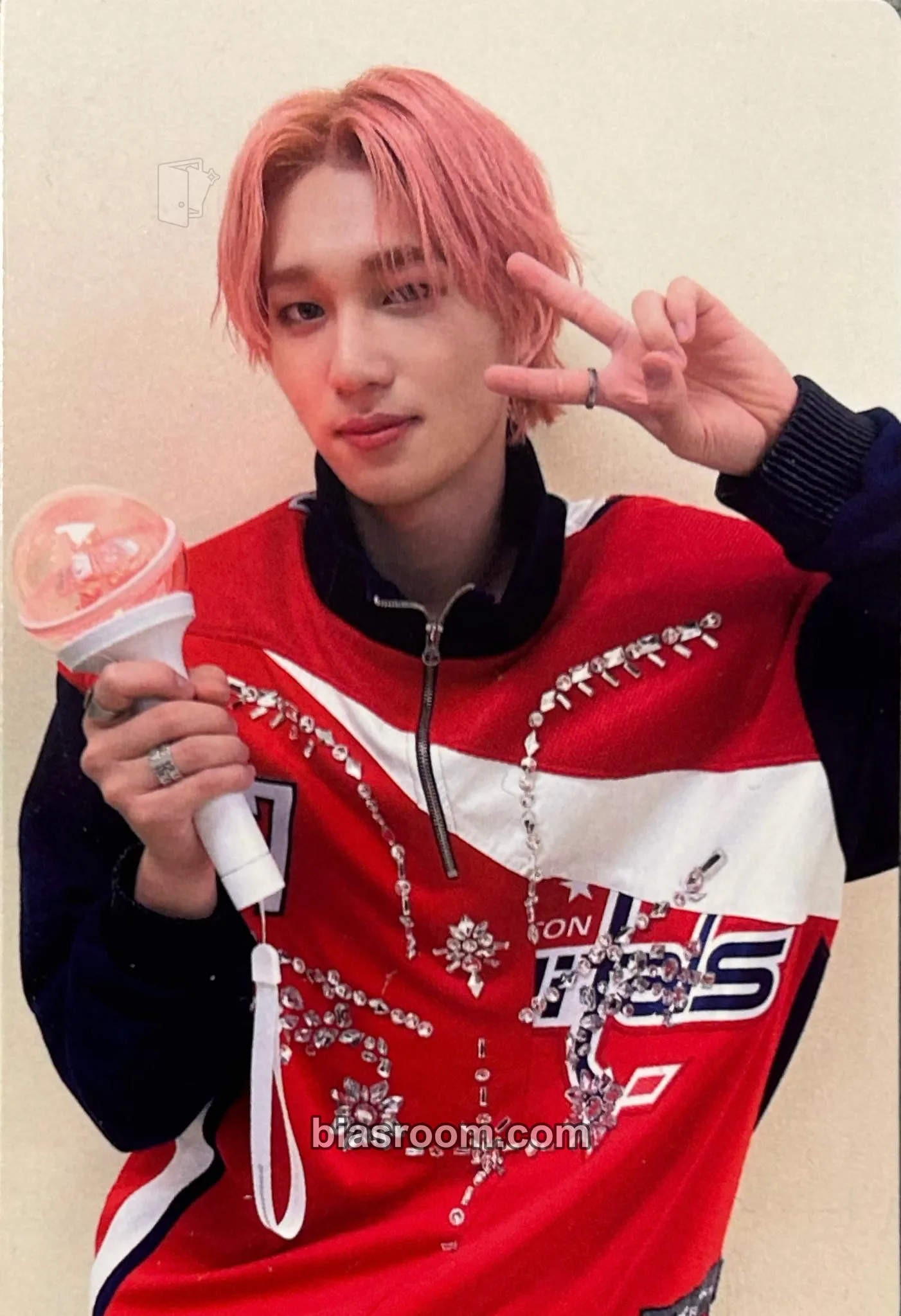 Theo Lightstick Ver. 1 Photocard - P1Harmony - P1Harmony K-pop photocard