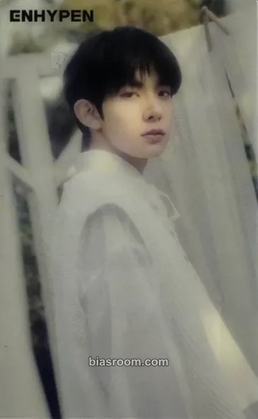 Heeseung BORDER: 儚い (HAKANAI) Photocard - ENHYPEN - ENHYPEN K-pop photocard