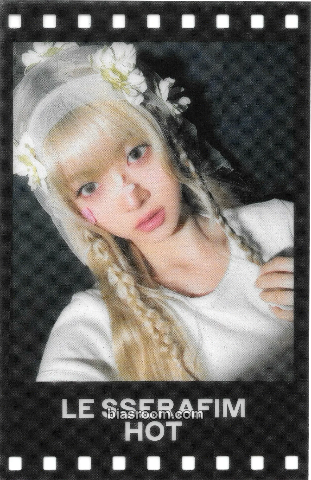 Hong Eunchae HOT Photocard - LE SSERAFIM - LE SSERAFIM K-pop photocard
