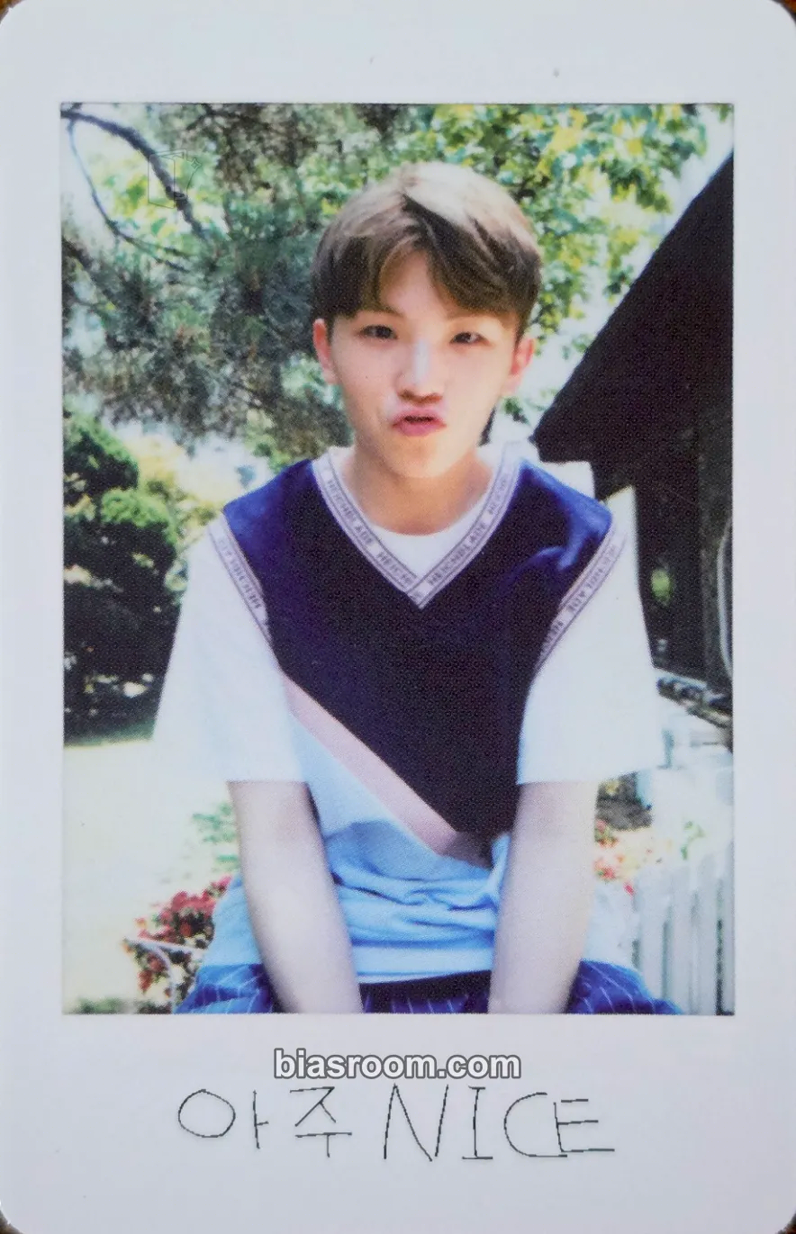 Woozi Love&Letter Repackage Photocard - SEVENTEEN - SEVENTEEN K-pop photocard