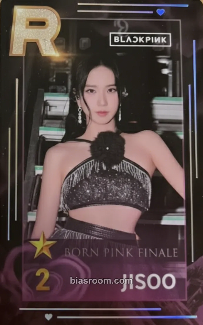 Jisoo BLACKPINK x Superstar (game) Photocard - BLACKPINK - BLACKPINK K-pop photocard