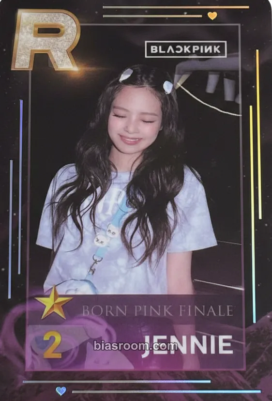 Jennie BLACKPINK x Superstar (game) Photocard - BLACKPINK - BLACKPINK K-pop photocard