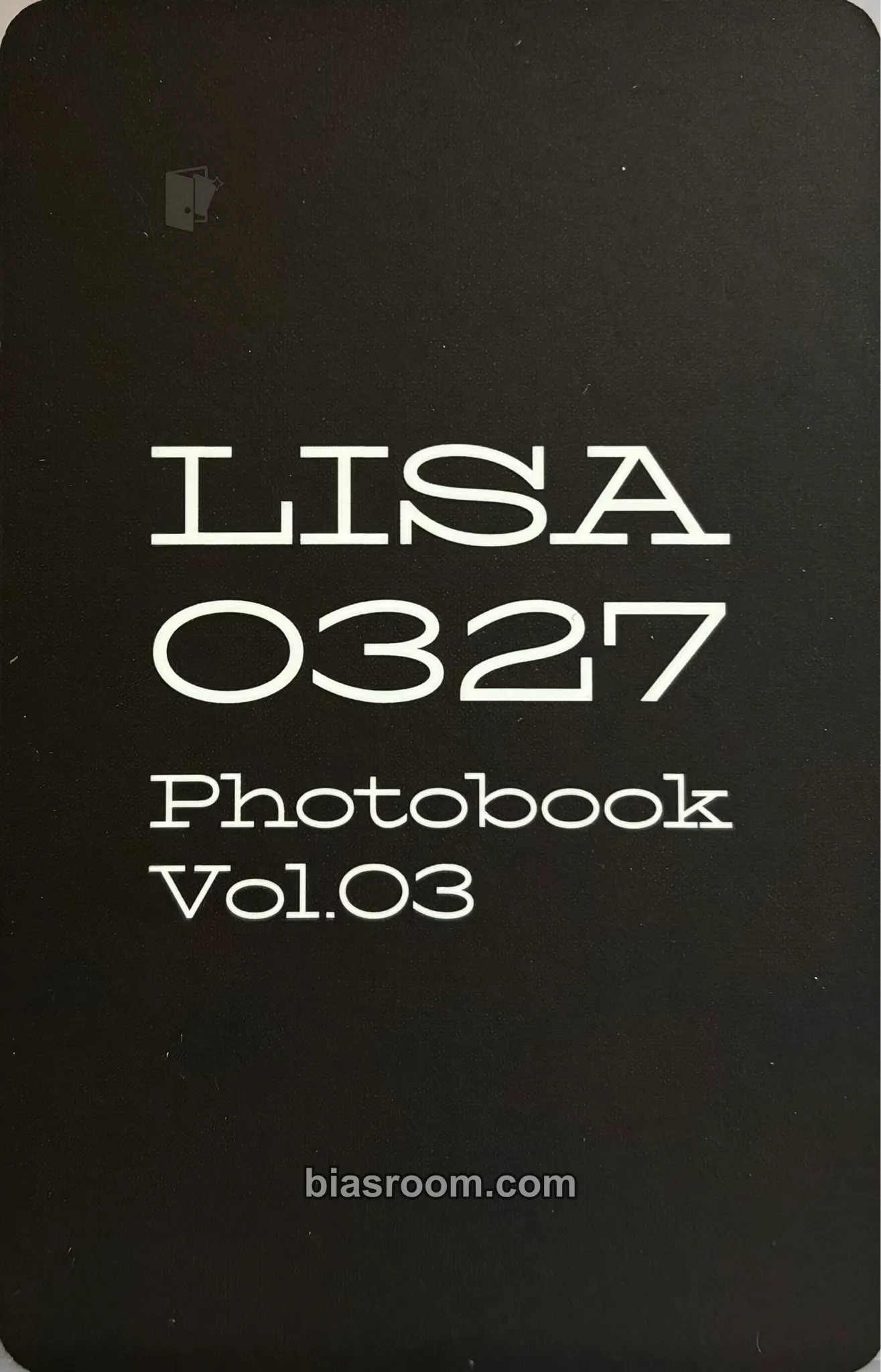 Lisa Lisa Photobook 0327 Photocard - BLACKPINK | Bias Room