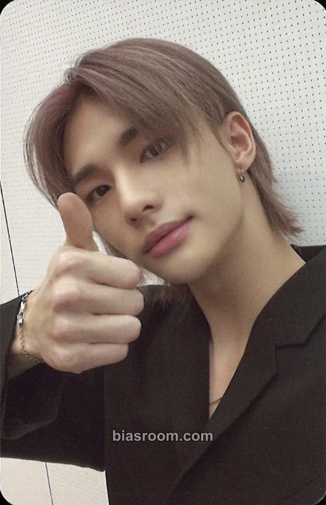 Hyunjin Green Project Photocard - Stray Kids - Stray Kids K-pop photocard