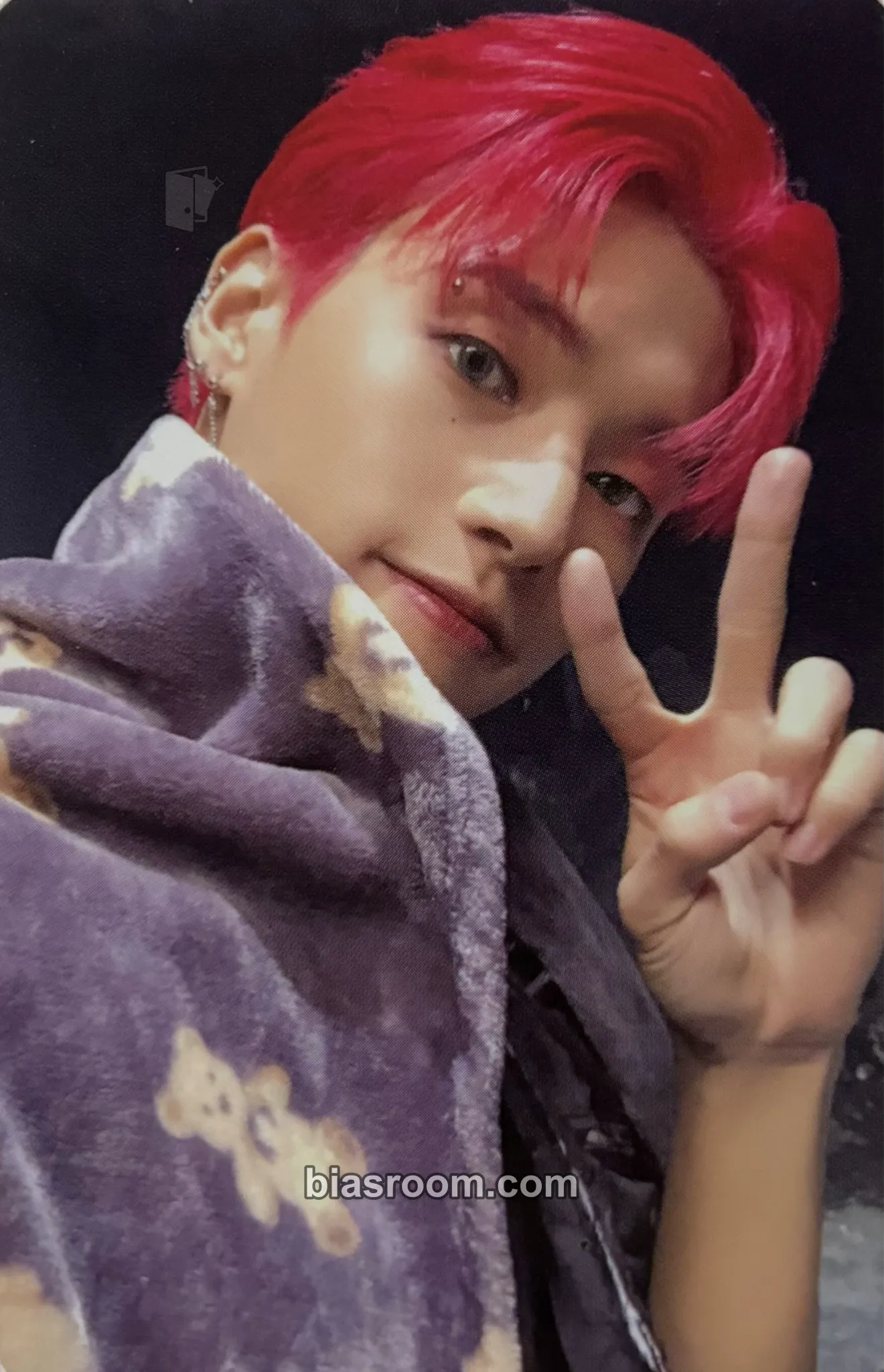 Wooyoung SPIN OFF : FROM THE WITNESS Photocard - ATEEZ - ATEEZ K-pop photocard