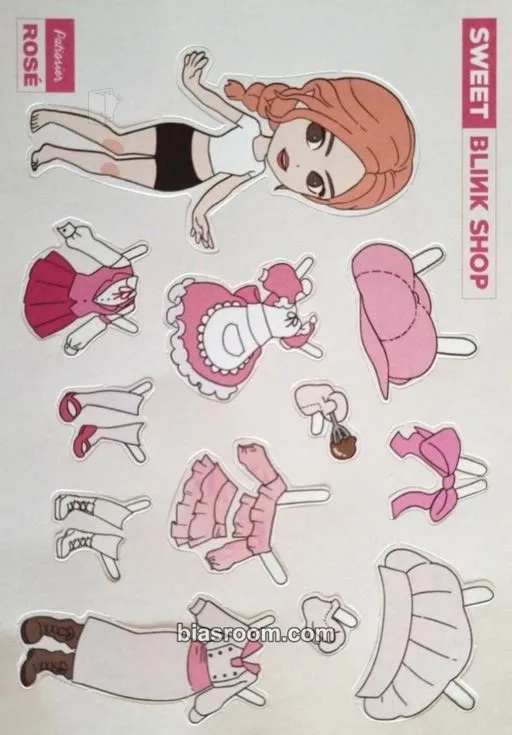 Rosé BPTG - Lovely Valentine's Edition Photocard - BLACKPINK - BLACKPINK K-pop photocard
