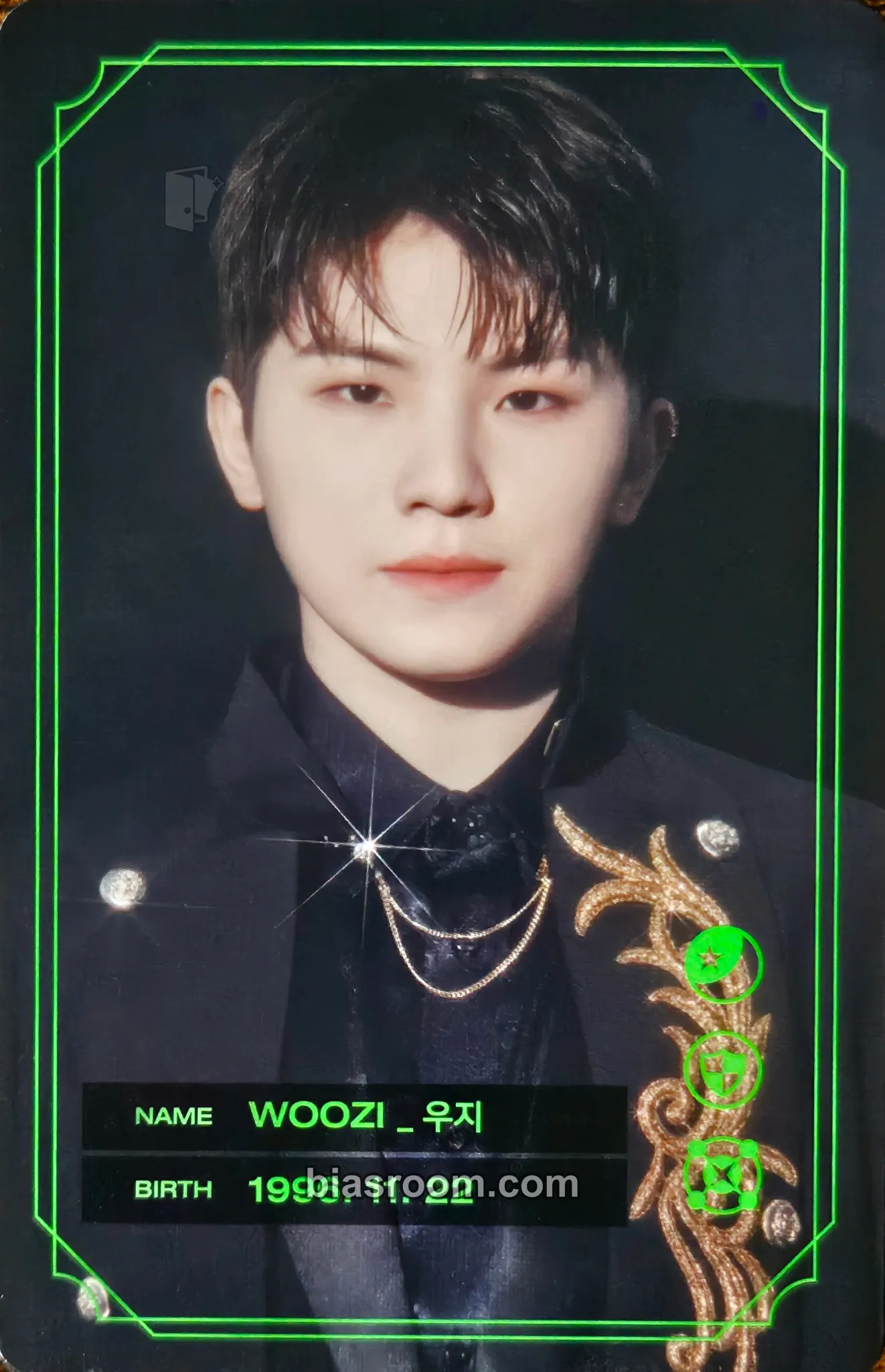 Woozi 7th Global Membership Kit - 2022 Photocard - SEVENTEEN - SEVENTEEN K-pop photocard