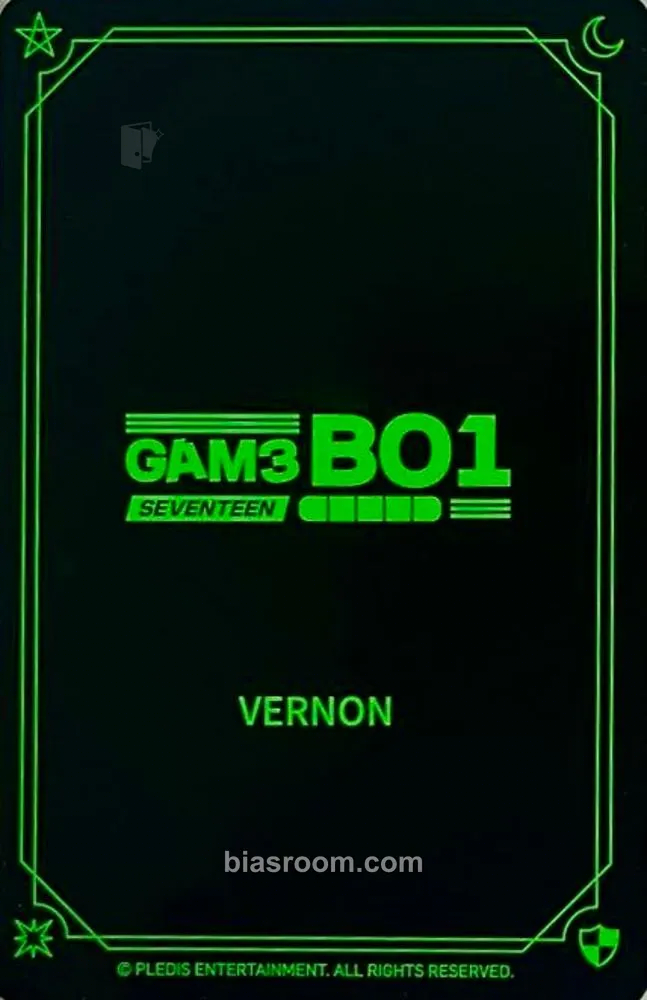 Vernon 7th Global Membership Kit - 2022 Photocard - SEVENTEEN