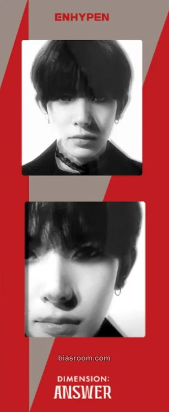 Heeseung DIMENSION : ANSWER Photocard - ENHYPEN - ENHYPEN K-pop photocard