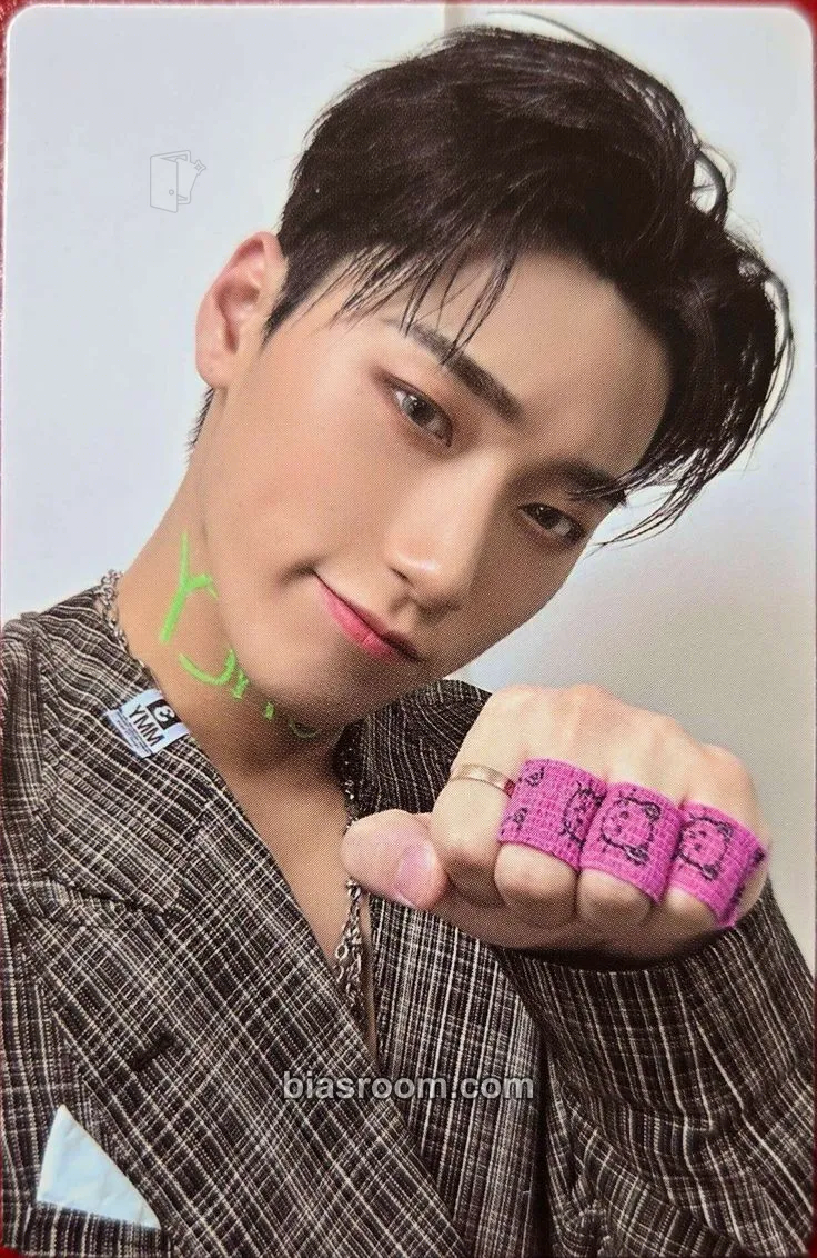 San THE WORLD EP.2 : OUTLAW Photocard - ATEEZ - ATEEZ K-pop photocard