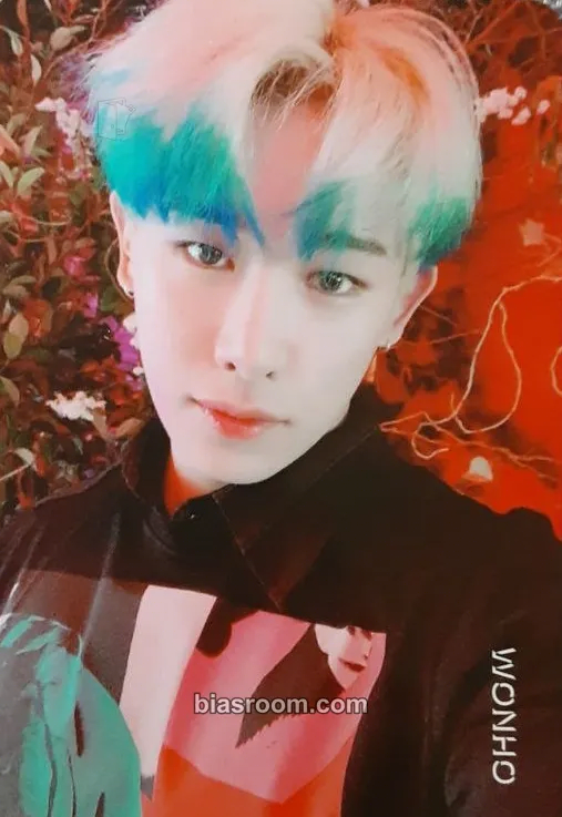 Wonho Take.2 We Are Here Photocard - MONSTA X - MONSTA X K-pop photocard
