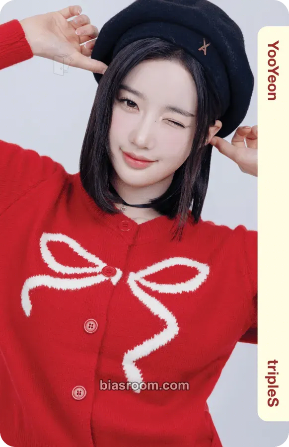 Yooyeon Ever01 Physical Objekts Photocard - tripleS - tripleS K-pop photocard