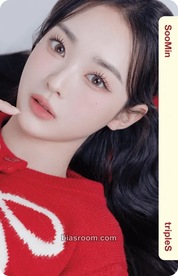 Soomin Ever01 Physical Objekts Photocard - tripleS - tripleS K-pop photocard