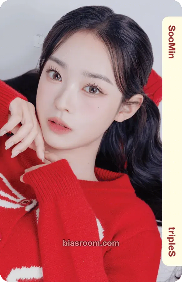 Soomin Ever01 Physical Objekts Photocard - tripleS - tripleS K-pop photocard