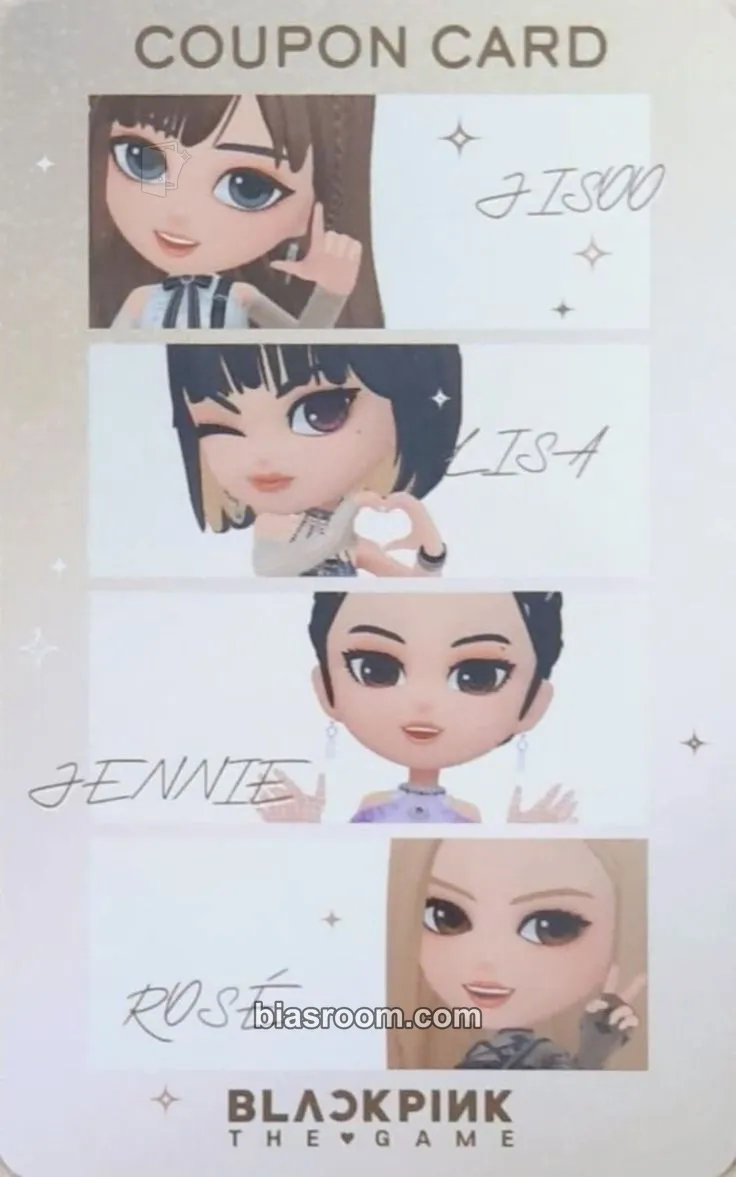 BPTG - Photocard Collection No.1/2/3 Photocard - BLACKPINK - BLACKPINK K-pop photocard