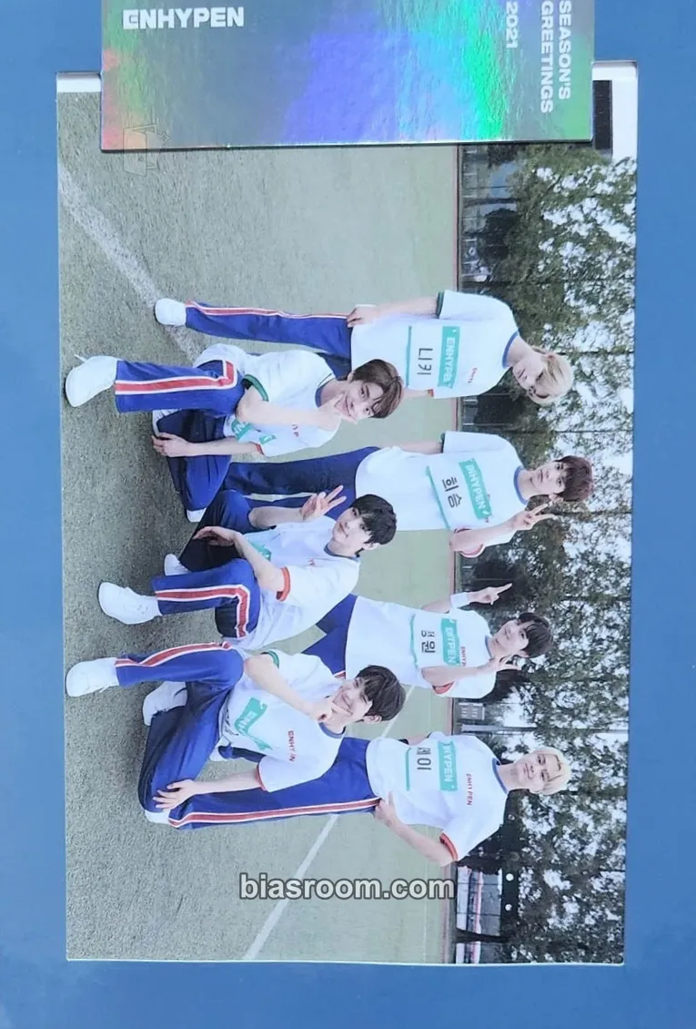 2021 Season's Greetings Photocard - ENHYPEN - ENHYPEN K-pop photocard