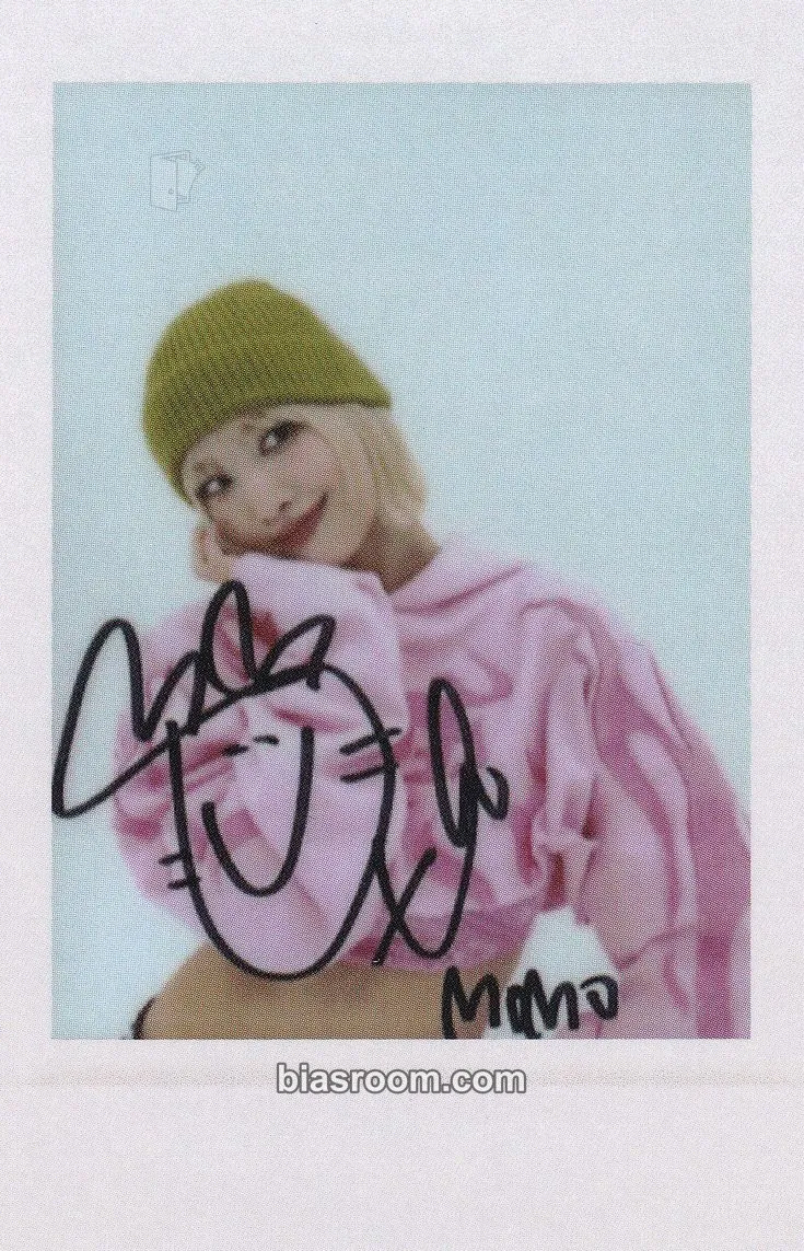 Momo STRATEGY Photocard - TWICE - TWICE K-pop photocard