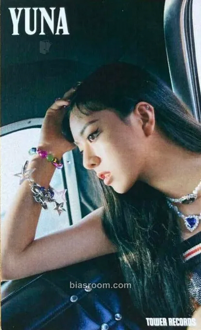 Yuna NOT SHY Photocard - ITZY - ITZY K-pop photocard