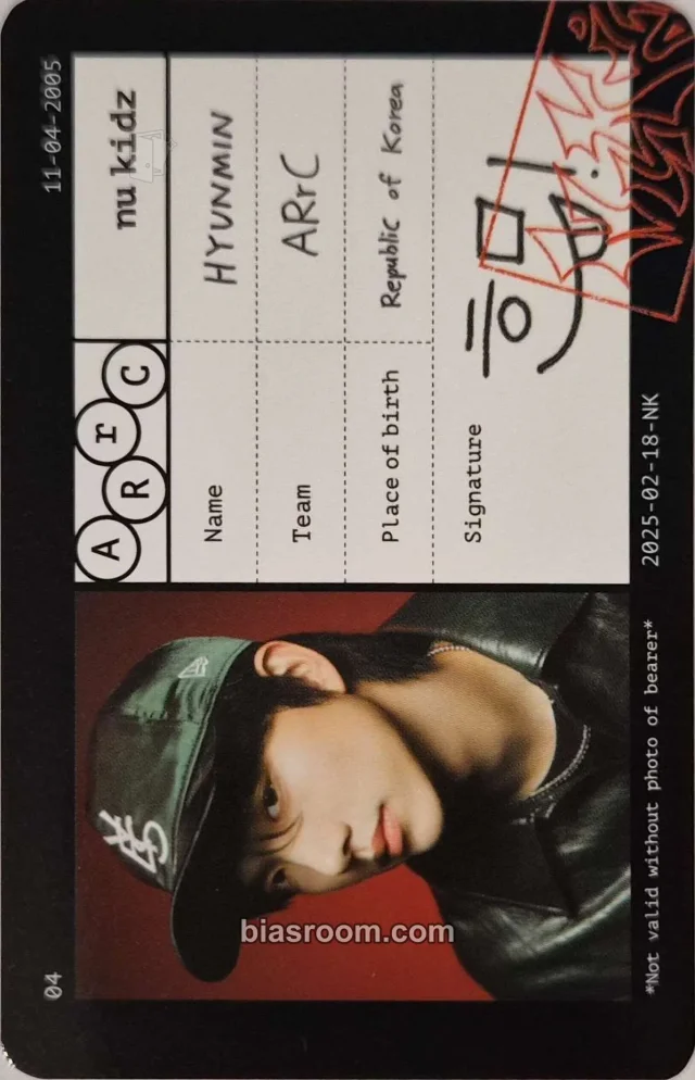 ARrC - Hyunmin - nu kidz: out the box Album