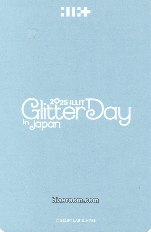 Moka 2025 GLITTER DAY in JAPAN 小卡- ILLIT | Bias Room