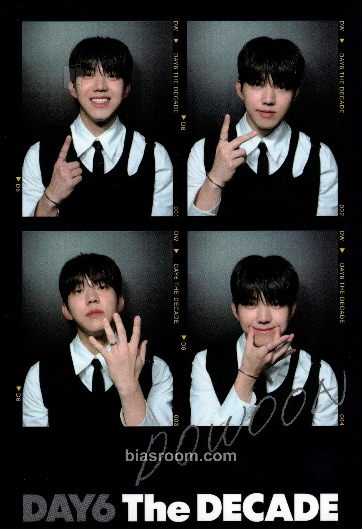 Dowoon The Decade Photocard - DAY6 - DAY6 K-pop photocard
