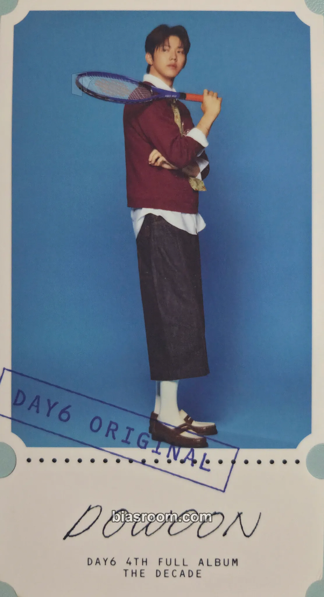 Dowoon The Decade Photocard - DAY6 - DAY6 K-pop photocard