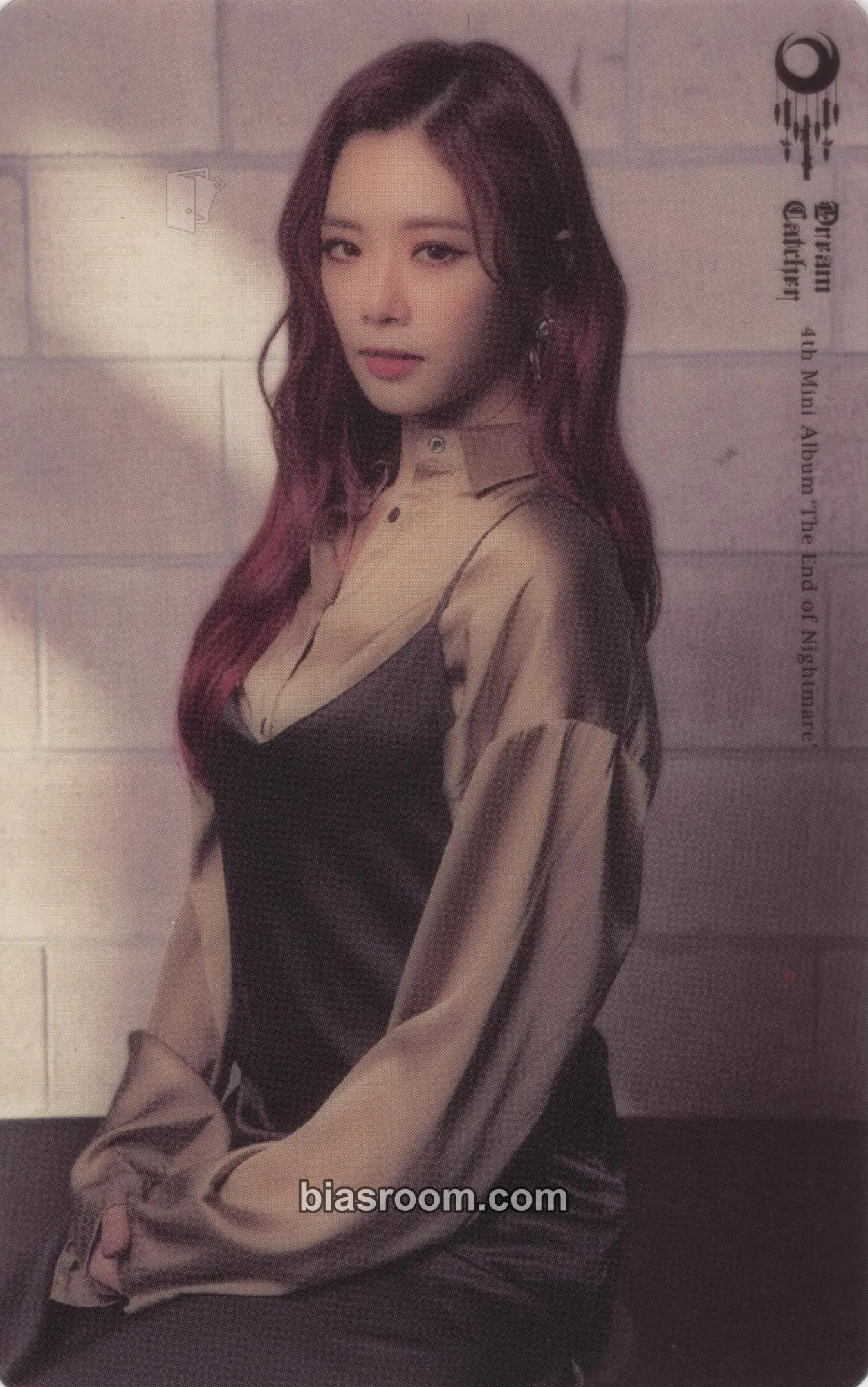 JiU The End of Nightmare Photocard - Dreamcatcher - Dreamcatcher K-pop photocard