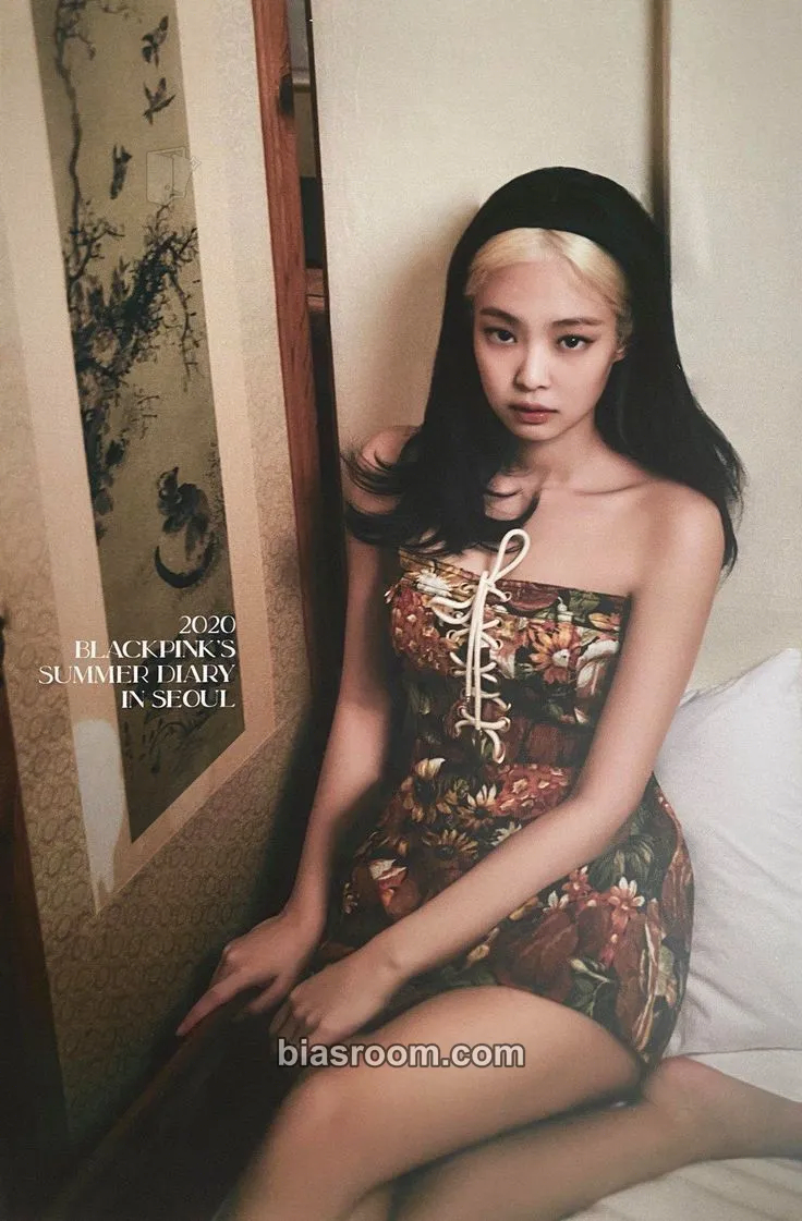 Jennie 2020 BLACKPINK'S SUMMER DIARY IN SEOUL - DVD & KIT VIDEO Photocard - BLACKPINK - BLACKPINK K-pop photocard