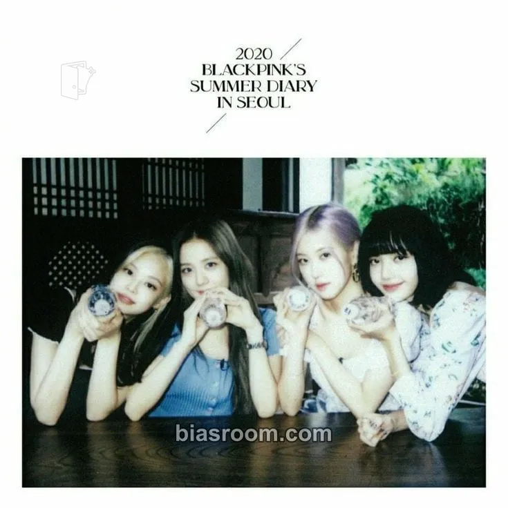 2020 BLACKPINK'S SUMMER DIARY IN SEOUL - DVD & KIT VIDEO Photocard - BLACKPINK - BLACKPINK K-pop photocard