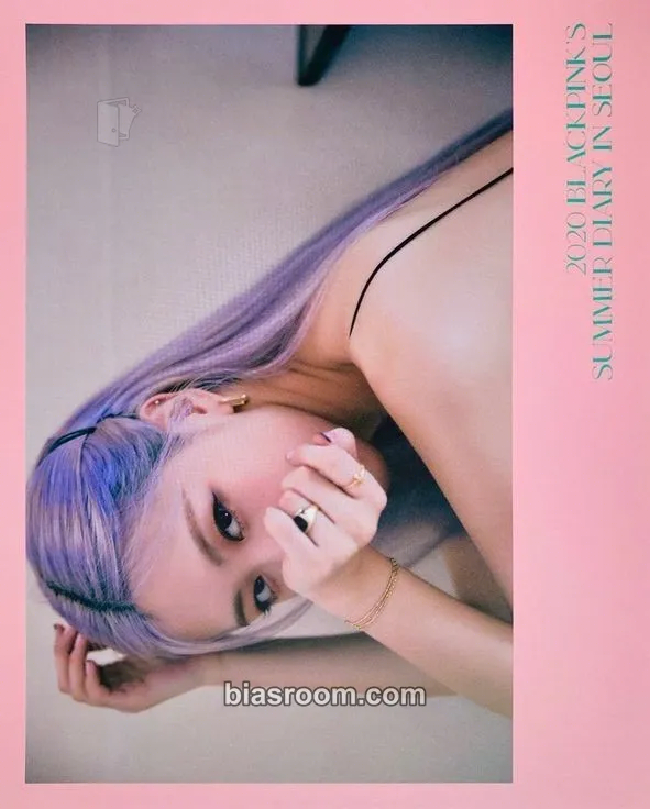 Rosé 2020 BLACKPINK'S SUMMER DIARY IN SEOUL - DVD & KIT VIDEO Photocard - BLACKPINK - BLACKPINK K-pop photocard