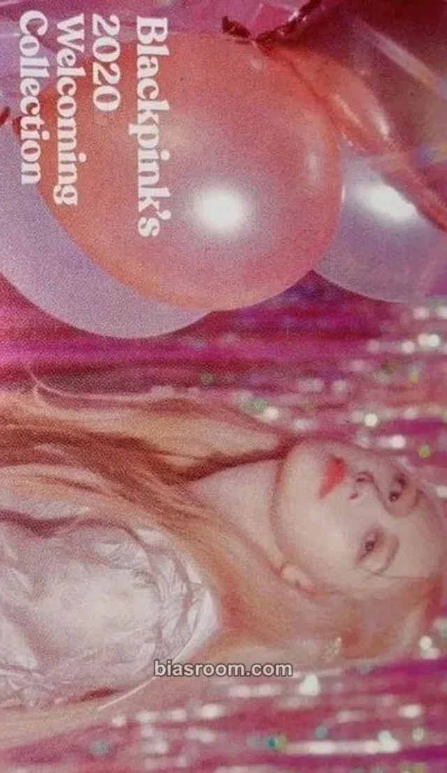 BLACKPINK - Rosé - 2020 WELCOMING COLLECTION Other merch inclusion transparent postcard