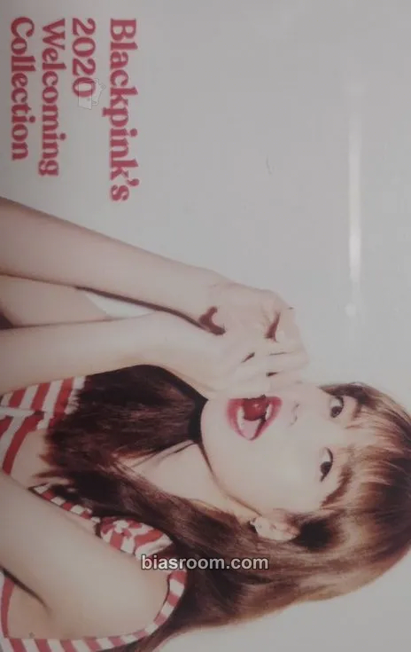 Lisa 2020 WELCOMING COLLECTION Photocard - BLACKPINK - BLACKPINK K-pop photocard