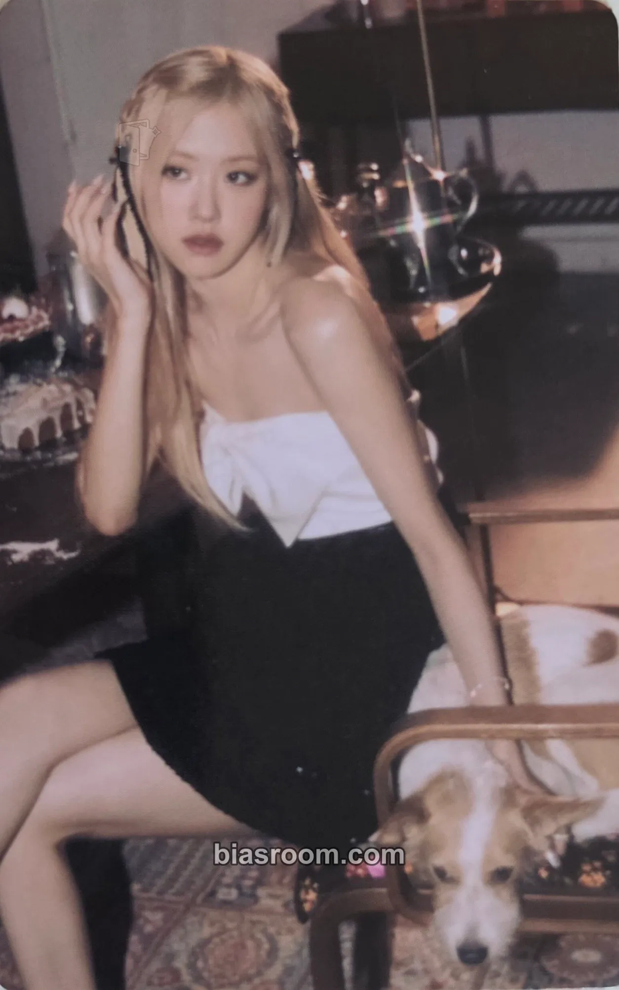 Rosé Rosé - Season’s Greetings: From HANK & ROSÉ To You 2024 Photocard - BLACKPINK - BLACKPINK K-pop photocard