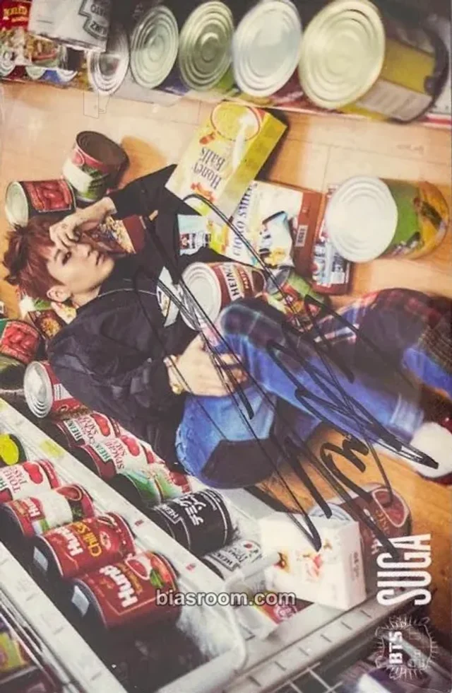 BTS - SUGA - Dark & Wild Album taiwan press