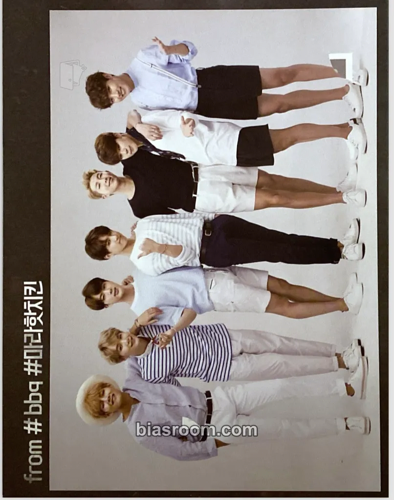 BBQ Chicken Photocard - BTS - BTS K-pop photocard