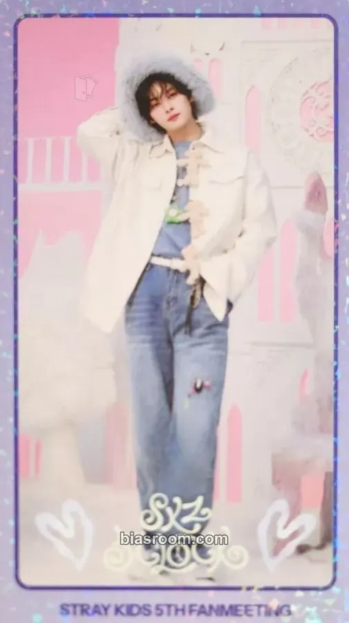 Lee Know 5th Fanmeeting - SKZ 5'Clock Photocard - Stray Kids - Stray Kids K-pop photocard