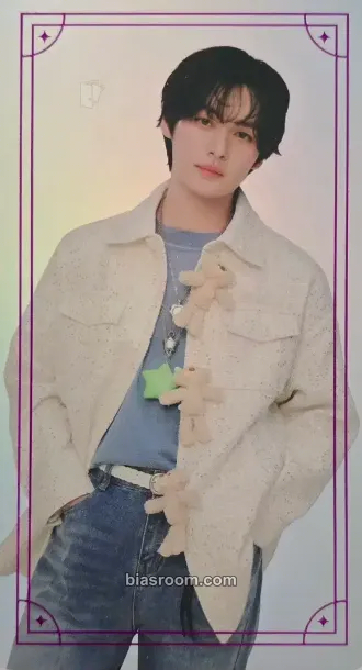Lee Know 5th Fanmeeting - SKZ 5'Clock Photocard - Stray Kids - Stray Kids K-pop photocard
