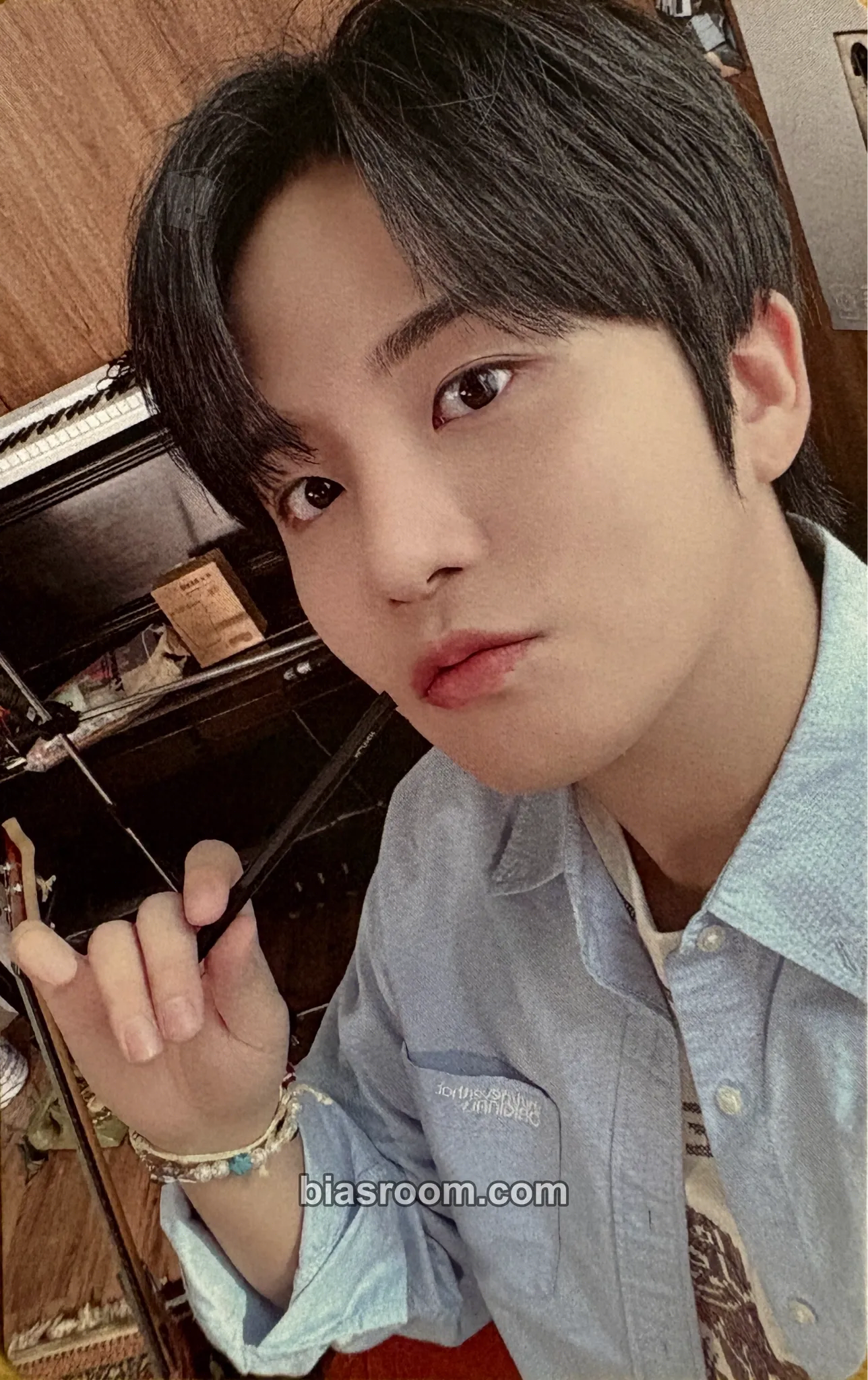 Jongho 2025 Season's Greetings - Rock Will Never Die Photocard - ATEEZ - ATEEZ K-pop photocard