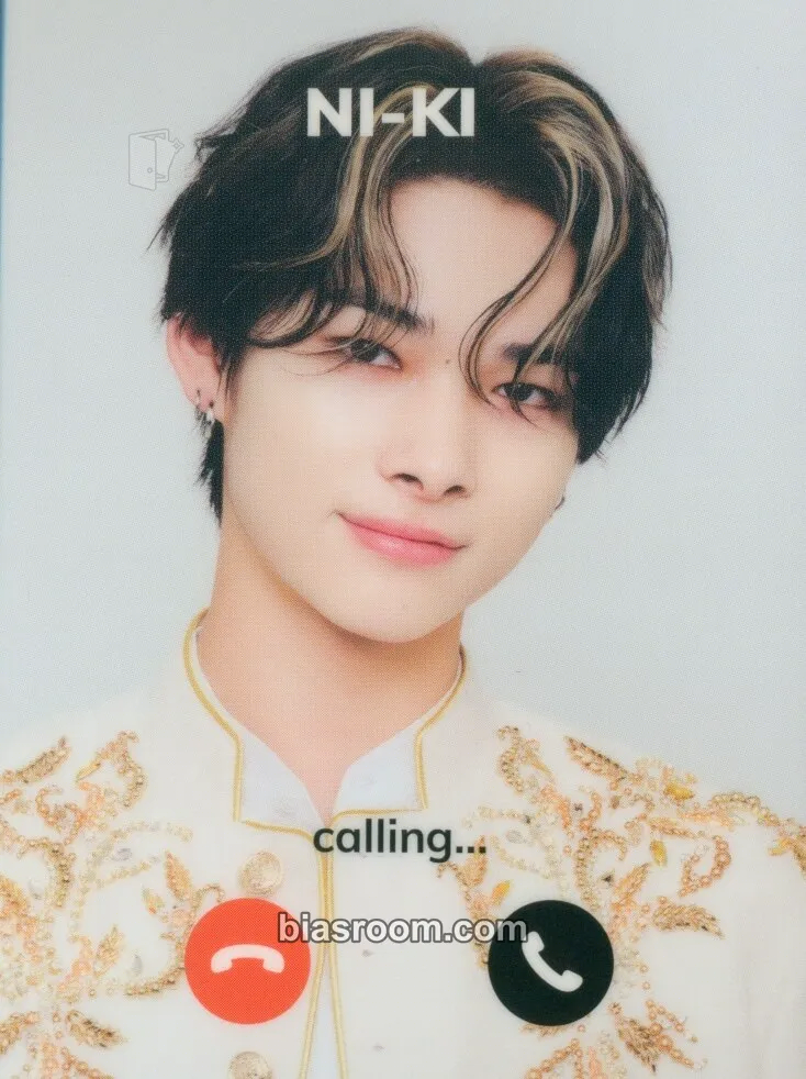 Ni-ki World Tour 'Manifesto' Photocard - ENHYPEN - ENHYPEN K-pop photocard