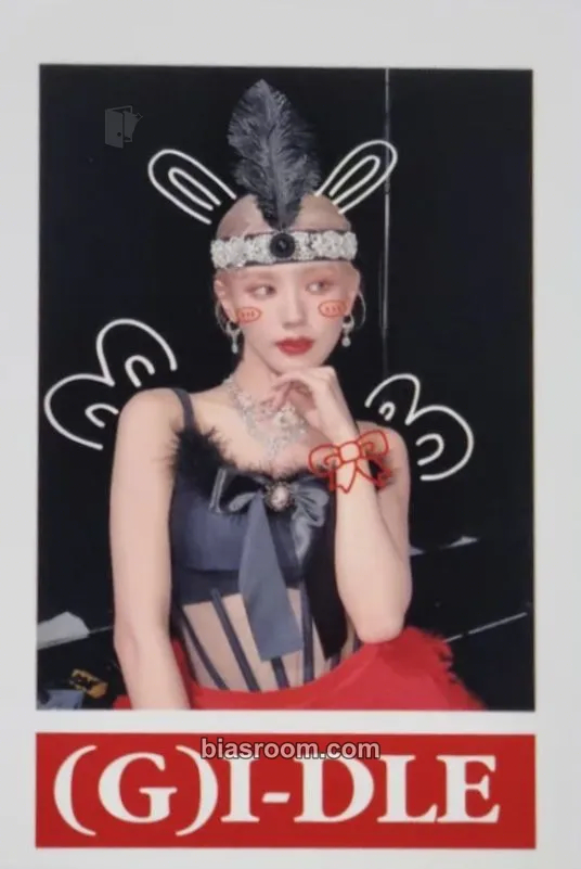 Miyeon I Love Photocard - i-dle - i-dle K-pop photocard