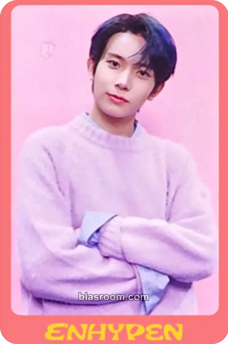 Heeseung ENHYPEN - DICON DFESTA OFFICIAL MINI EDITION PHOTOBOOK Photocard - ENHYPEN - ENHYPEN K-pop photocard