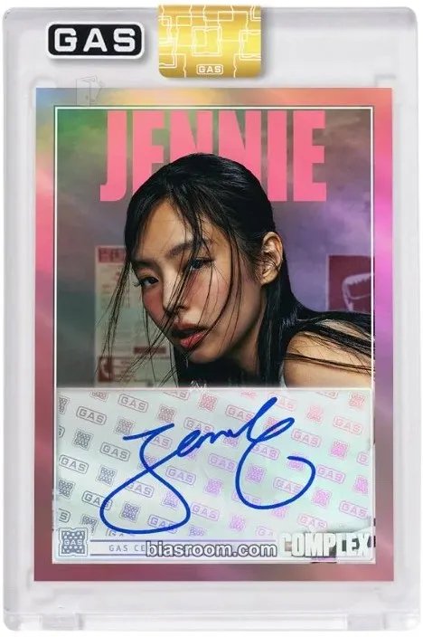 Jennie Jennie x Complex Photocard - BLACKPINK - BLACKPINK K-pop photocard