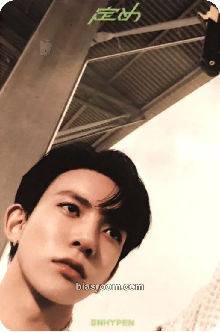 Heeseung 定め (SADAME) Photocard - ENHYPEN - ENHYPEN K-pop photocard