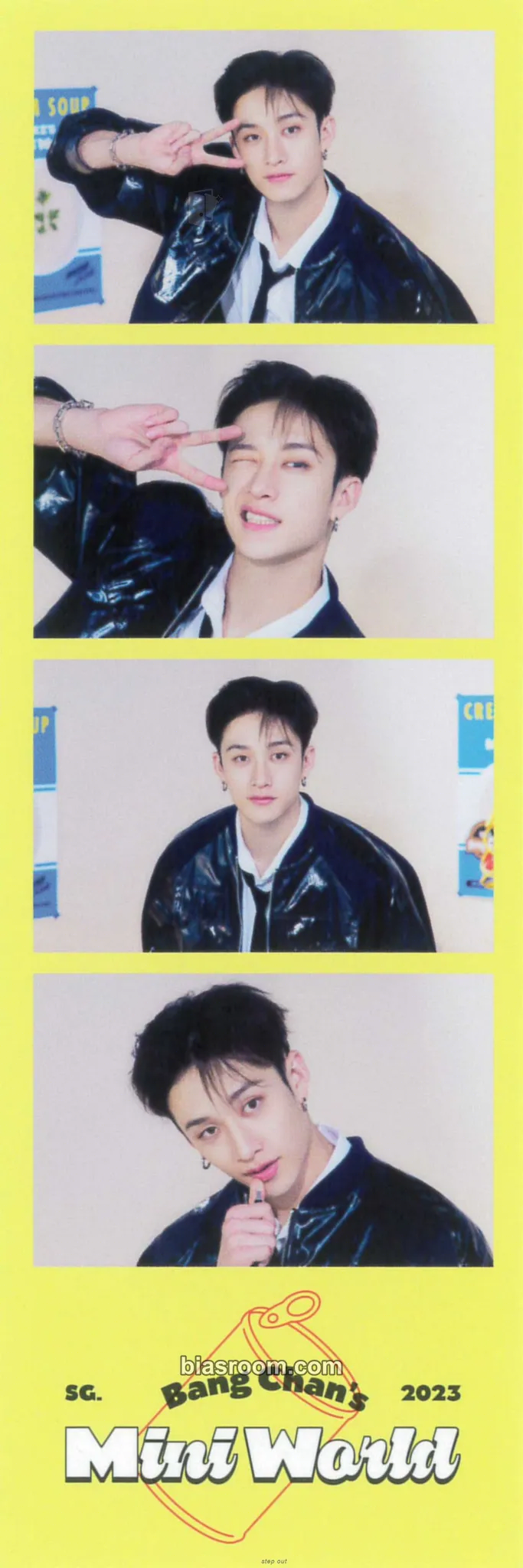 Bang Chan 2023 Season's Greetings - SKZ's Mini World Photocard - Stray Kids - Stray Kids K-pop photocard